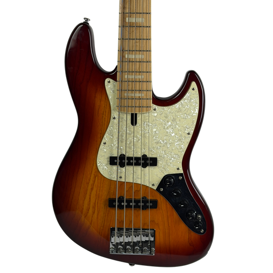Sire Marcus Miller V7 5-String J-Bass, Sunburst, 1st Generation (Pre-Owned)