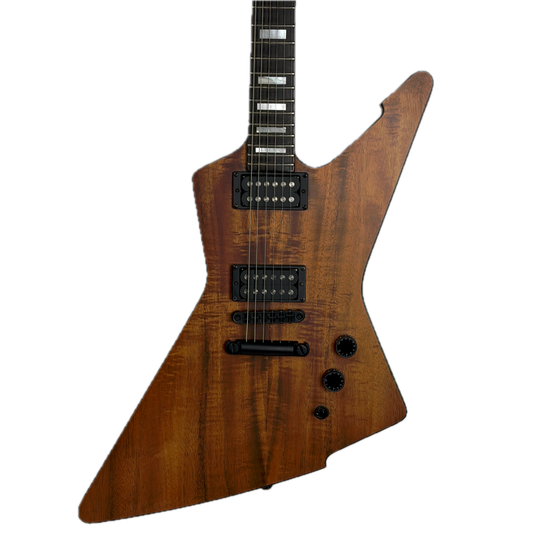 Schecter E1 Koa in Natural Satin (Pre-Owned)